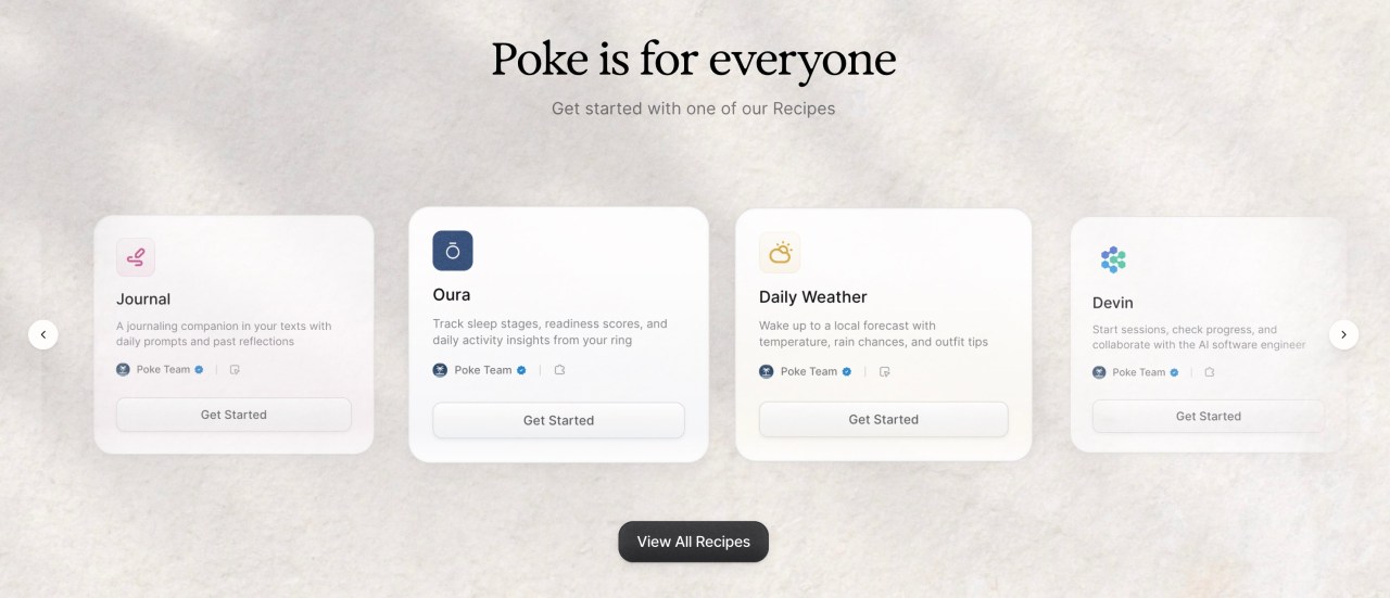 Poke automation workflow visualization